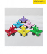 My First Toy Plane | Fun Expression | Unbreakable | Freewheeled | Colorful -Any 1 For 6 month and Above